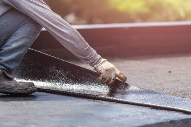 Professional Emergency Waterproofing technician working in Highland Park, IL